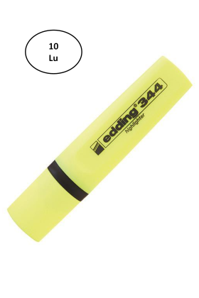 Edding Fosforlu Kalem Sarı Edd-344 10lu