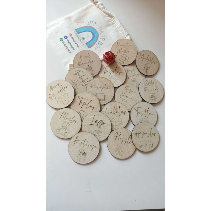 mega figurlu dolap etiket seti