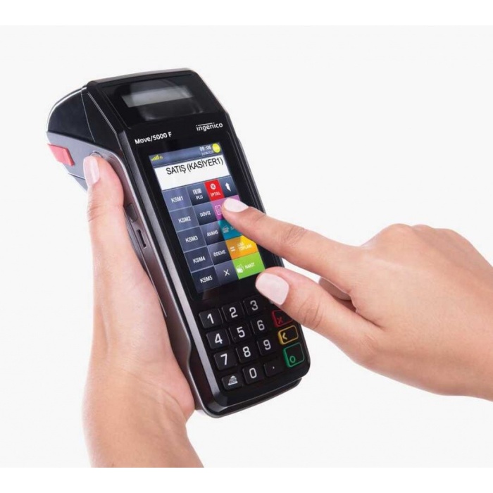 Ingenico Move 5000 F Yeni Nesil Mobil Yazarkasa Pos