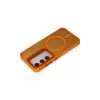 Joko Samsung Galaxy S24 Flet Lens Magsafe Kapak - Turuncu