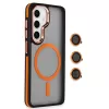 Joko Samsung Galaxy S24 Winner Magsafe Kapak - Turuncu