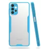 Newface Samsung Galaxy A52 Kılıf Platin Silikon - Mavi