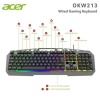 Acer OKW213 Gri RGB Rainbow Backlit Gaming Keyboard Rainbow (Kablo Uzunluğu 1,5mt)