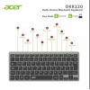 Acer OKR220 Siyah MultiDevice Dual Mode 2.4GHZ Bluetooth Klavye (Smart Tv)(Android)