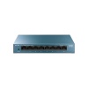 TP-LINK LiteWave 8 Port LS108GP 10/100/1000 Gigabit PoE Switch (62W) Metal Kasa