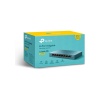 TP-LINK LiteWave 8 Port LS108GP 10/100/1000 Gigabit PoE Switch (62W) Metal Kasa