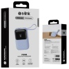 S-link P109M 10000mAh 5W Mavi LCD Taşınabilir Pil Şarj Cihazı Powerbank