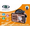 Everton RT-737 Bluetooth Usb-Micro Sd Solarlı Saatli Nostaljik Radyo