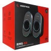 Rampage RMS-X3 2.0 6W Bluetooth Özellikli Siyah Multimedia RGB Işıklı Gaming USB Speaker