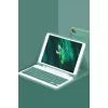 Newface iPad Pro 11 (2022) Kılıf KC01 Smart Klavyeli Tablet Kılıfı - Koyu Yeşil