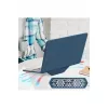 Newface Macbook Air 15 2023 Macbook Kumaş Kapak - Lacivert