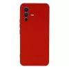 Newface Vivo V23 5G Kılıf Nano içi Kadife Silikon - Kırmızı