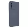Newface Vivo V23 5G Kılıf Nano içi Kadife Silikon - Gri