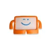 Newface iPad 2022 10.9 (10.nesil) Kılıf Karakter Tablet Silikon - Turuncu