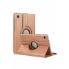 Newface Samsung Galaxy Tab A11 360 Tablet Deri Kılıf - Rose Gold