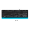 A4 Tech Fk10 Q Usb Fsytyler Mavi Tr Fn-Multimedya Klavye