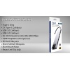 Inca ITPC-7T Type-C Giriş 2XType-C Çoklayıcı RJ-45 HDMI 4K@30 USB 3.0 Çoklayıcı Micro SD Kart