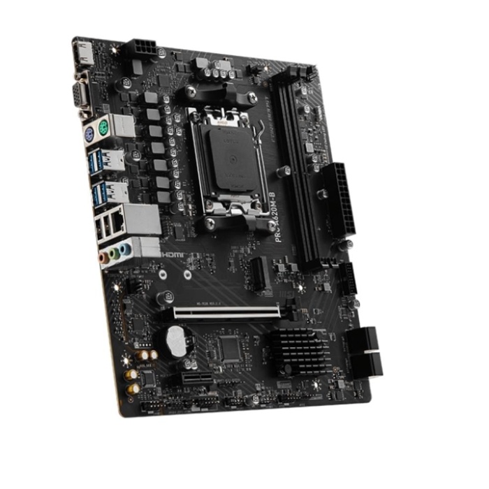 Msı Pro A620M-B AMD A620 AM5 Soket DDR5 6800(OC)MHz mATX Anakart