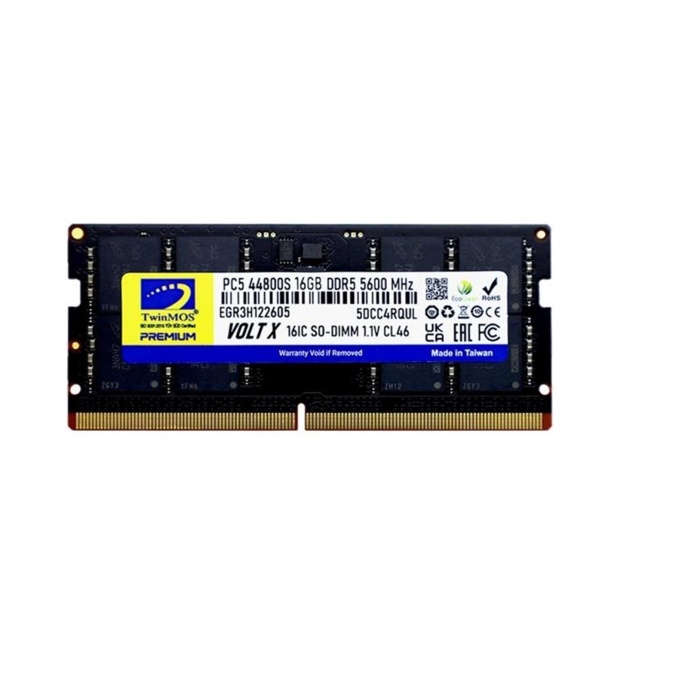 TwinMOS DDR5 16GB 5600MHz CL46 TMD516GB5600S46 Notebook Ram
