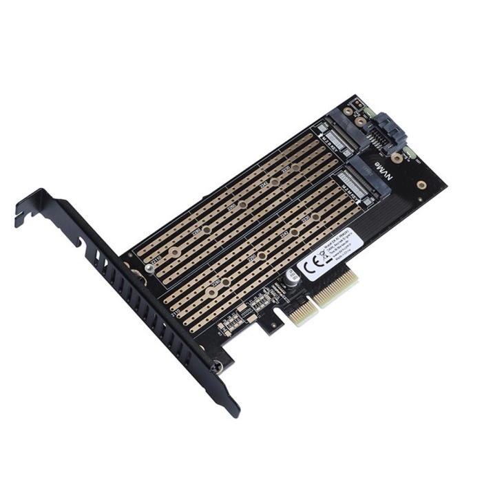 Dark DK-AC-PEM2X2 SATA + NVMe M.2 SSD PCI-E Kartı