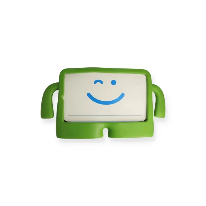 Newface iPad 10.2 (7.nesil) Kılıf Karakter Tablet Silikon - Yeşil