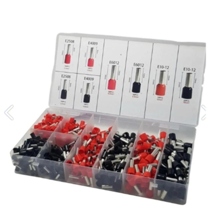 Rose Rc-893 520parça Izoleli Sıkmalı Kablo Pabucu