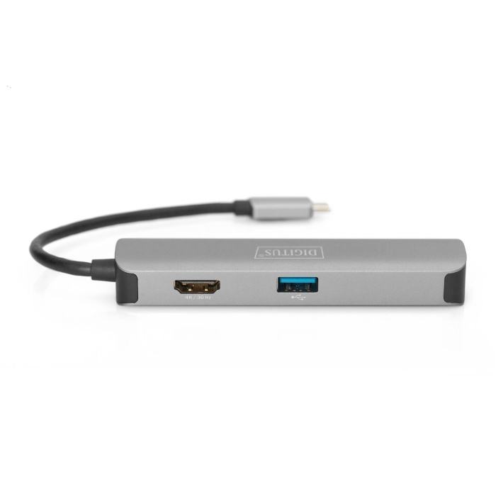 Digitus DA-70891 USB Tip C 5Port (USB-C™ Dock, 5 Port)x USB 3.0 port2 x Kart okuyucu (SD-Mic