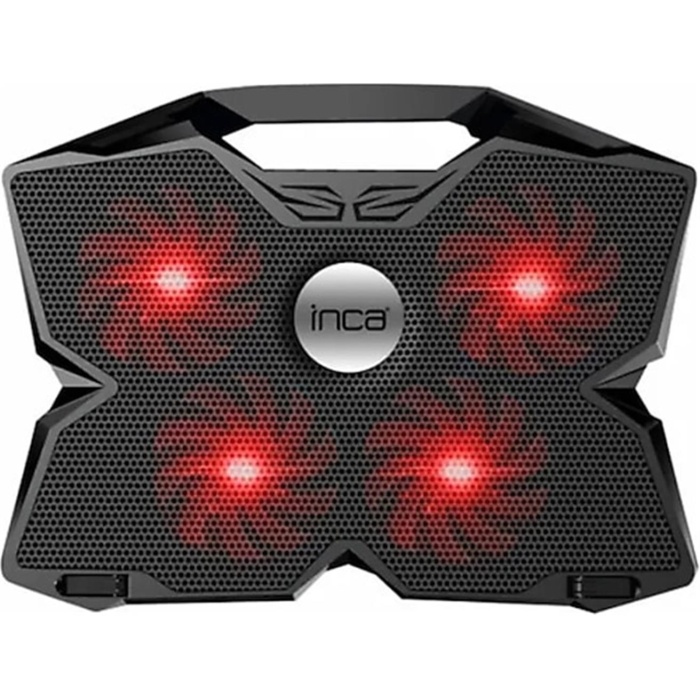 Inca INC-3280 3 Tutacaklı 4 Fanlı Led Işık 11-17 Led Notebook Soğutucu( Fan Hızı Ayarlama Dümesi)