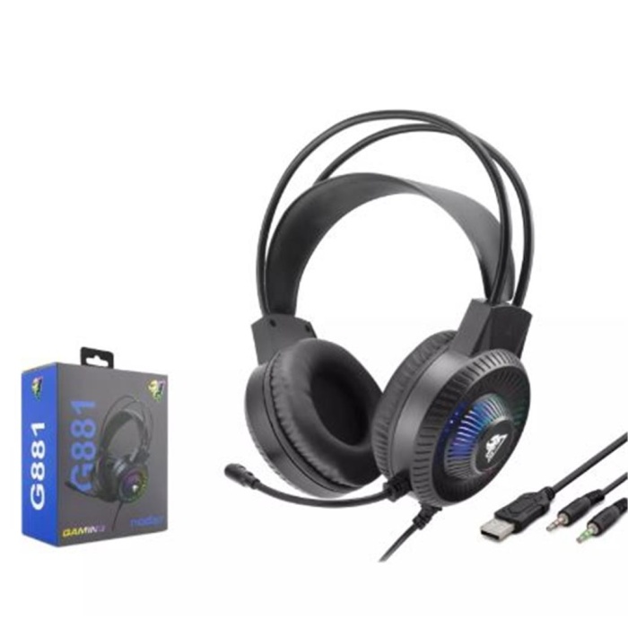 Hadron G881 Gaming Kulaklık 2-3.5Mm + Usb Siyah