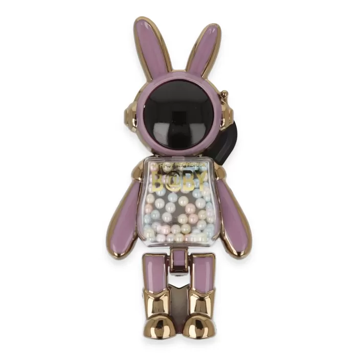 Newface Astro Stand Tavşan Astronot - Mor