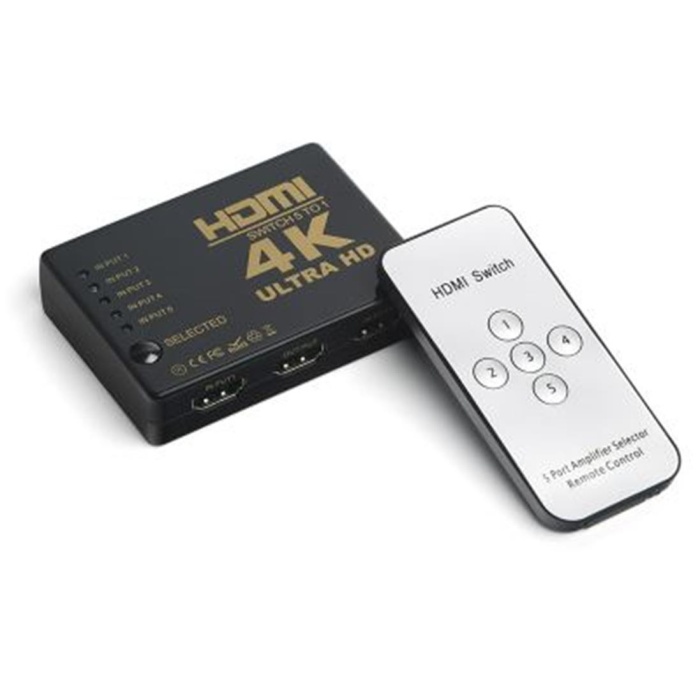 Dark DK HD SW4X1K 4 Giriş - 1 Çıkış Kumandalı HDMI 4K Switch