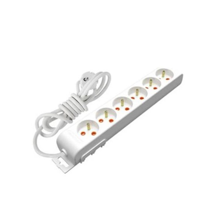 Mutlusan Rı-Tech 6lı 3Mt  Ups 001 175 630002 03 00 Topraklı Grup Priz