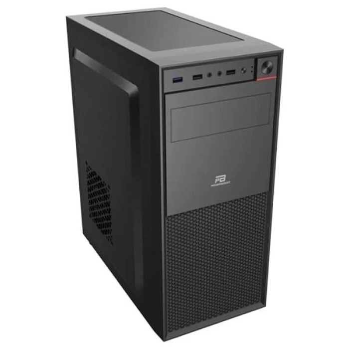 PowerBoost PB-A400B 400W DVD Yuvalı Panel 12cm fan +usb 3.0 Atx Kasa