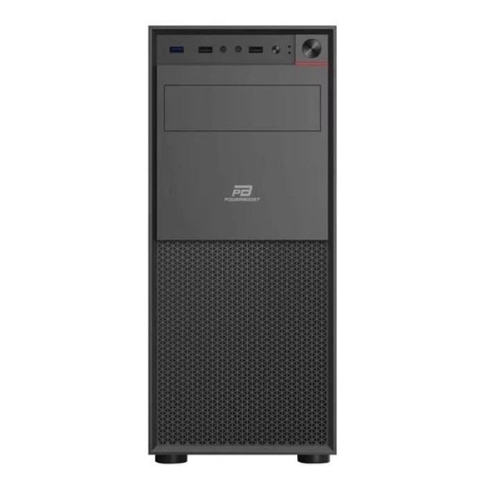 PowerBoost PB-A400B 400W DVD Yuvalı Panel 12cm fan +usb 3.0 Atx Kasa