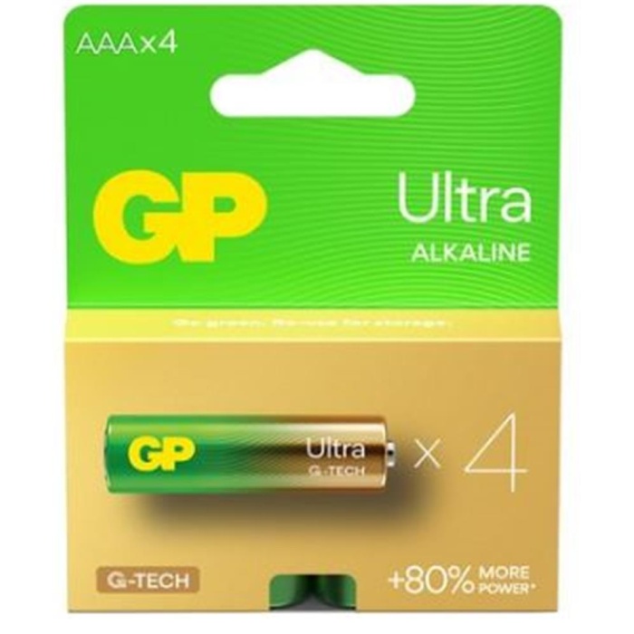 GP G-Tech LR03 AAA Boy Ultra Alkalin İnce Kalem Pil 4lü Paket GP24AUMB-U4