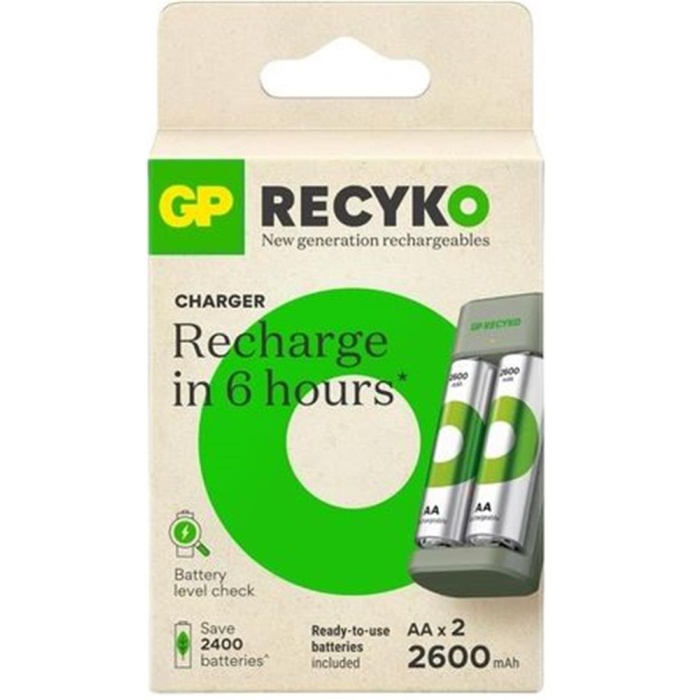 Gp E221-270AHCER21-2GTLB2 2x2700 Mah Şarj Cihazı