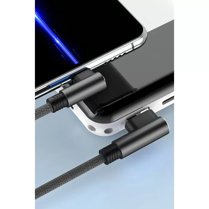 Newface USB to Lightning 3M 2.4A Kablo - Siyah