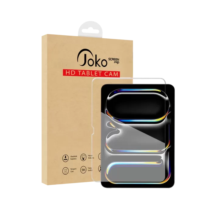 Joko Apple iPad Air 4 10.9 HD Tablet Cam Ekran Koruyucu - Şeffaf