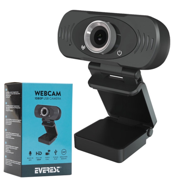 EVEREST SC-HD03 1080P FULL HD USB PC + TRIPOD WEBCAM