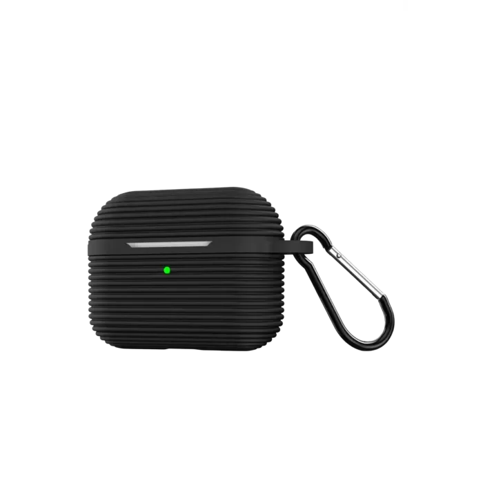 Newface Airpods Pro 3 (3.nesil) Raven Silikon Kılıf - Siyah