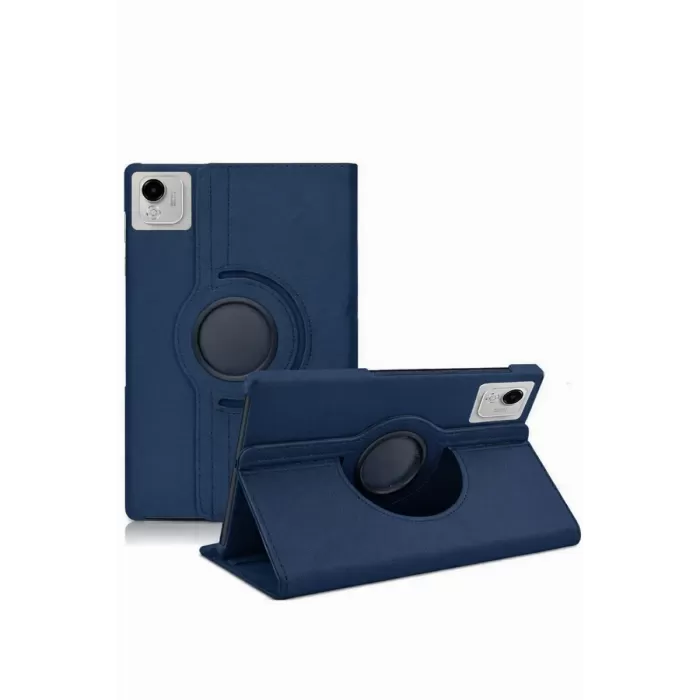 Newface Huawei Honor Pad X9A 360 Tablet Deri Kılıf - Lacivert
