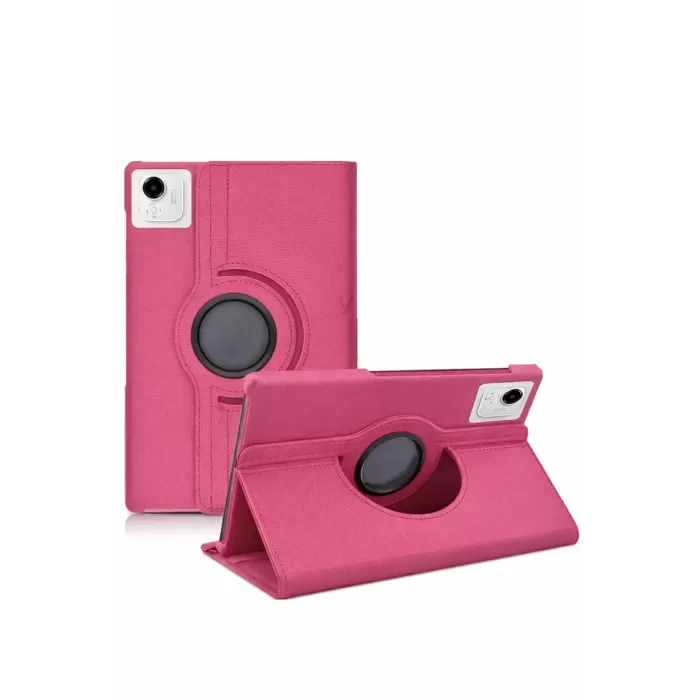 Newface Huawei Honor Pad X9A 360 Tablet Deri Kılıf - Pembe