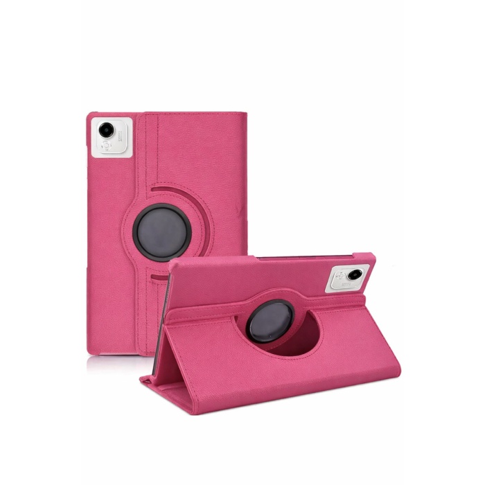 Newface Huawei Honor Pad X9A 360 Tablet Deri Kılıf - Pembe