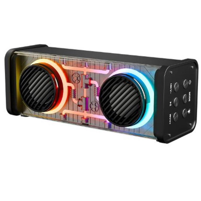 Mikado MD-56BT Siyah AUX + USB + Bluetooth Destekli 10W 1500mAh Taşınabilir Speaker