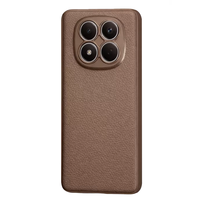 Newface Xiaomi Redmi Note 15 Pro 5G Thermax Silikon Kılıf - Kahverengi