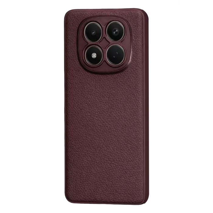 Newface Xiaomi Redmi Note 15 4G Thermax Silikon Kılıf - Bordo