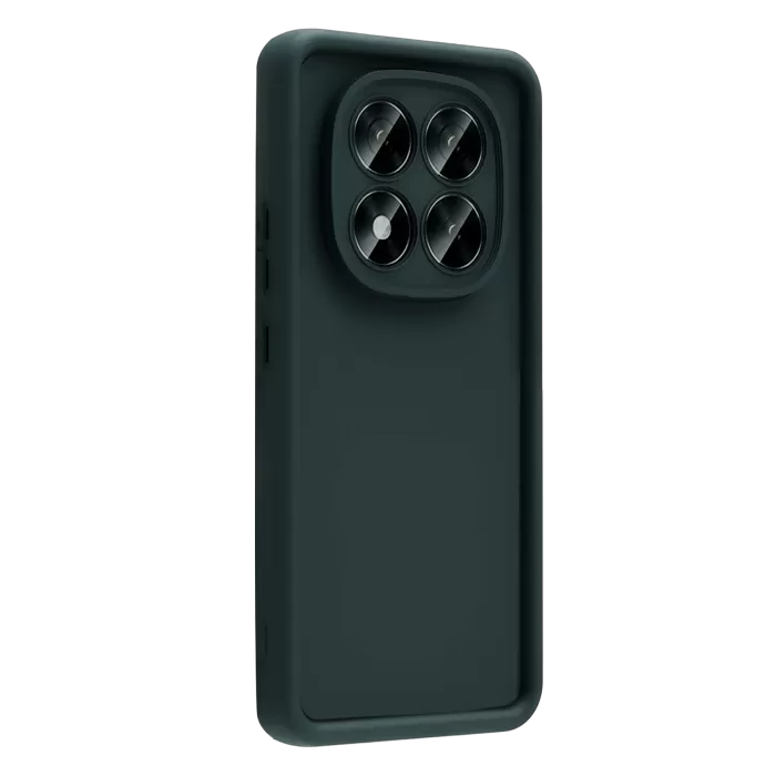 Newface Xiaomi Redmi Note 15 Pro 4G Viera Silikon - Koyu Yeşil