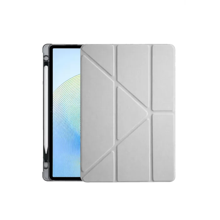 Newface Xiaomi Redmi Pad 2 Kalemlikli Mars Tablet Kılıfı - Gri