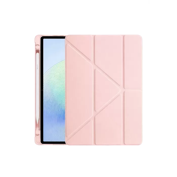 Newface Xiaomi Redmi Pad 2 Kalemlikli Mars Tablet Kılıfı - Rose Gold