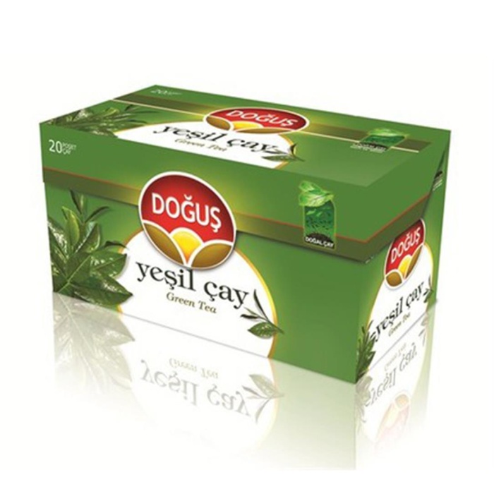 Doğuş Yeşil Çay Sade Süzen Poşet Çay 150gr -12